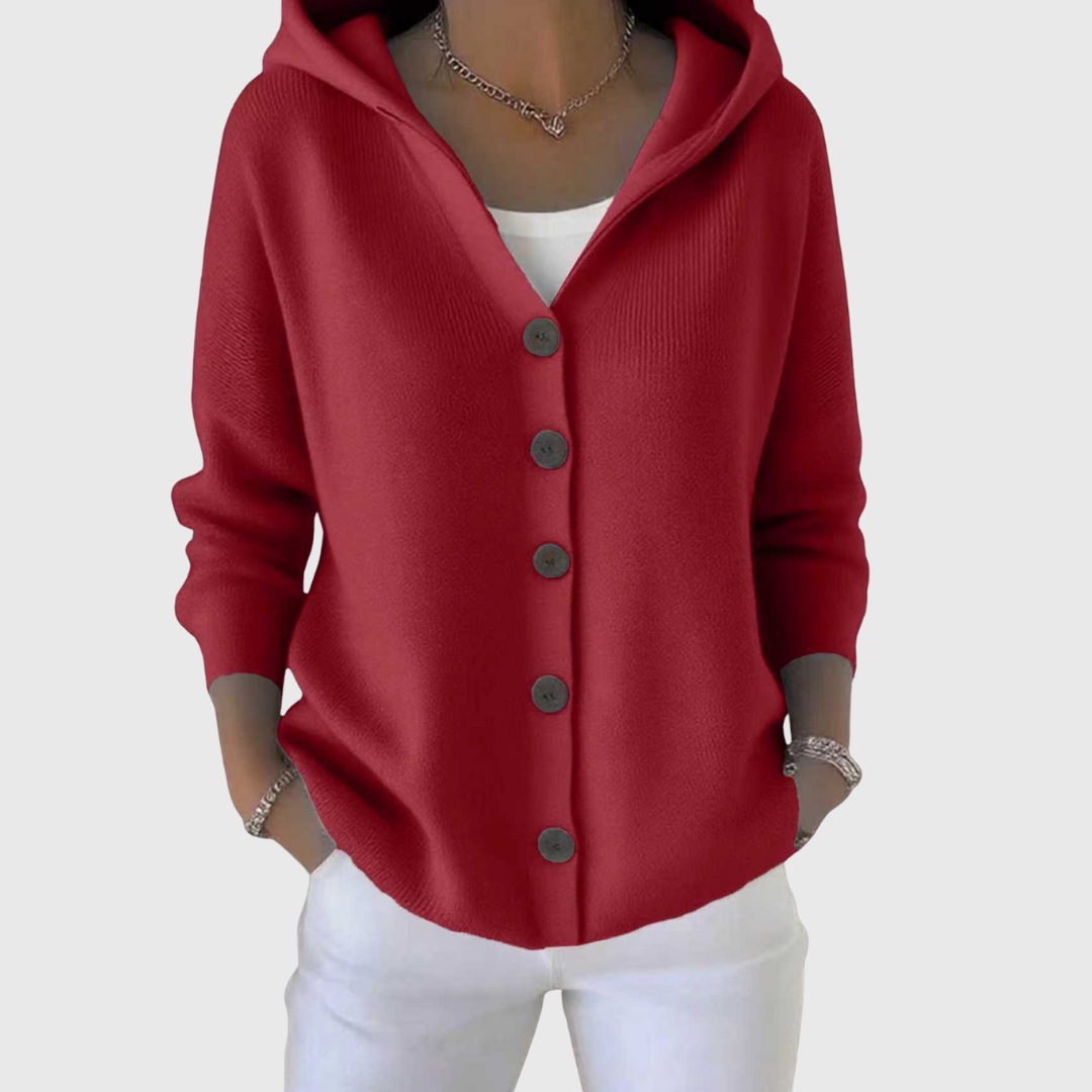 Sofia | Stylish Hooded Cardigan