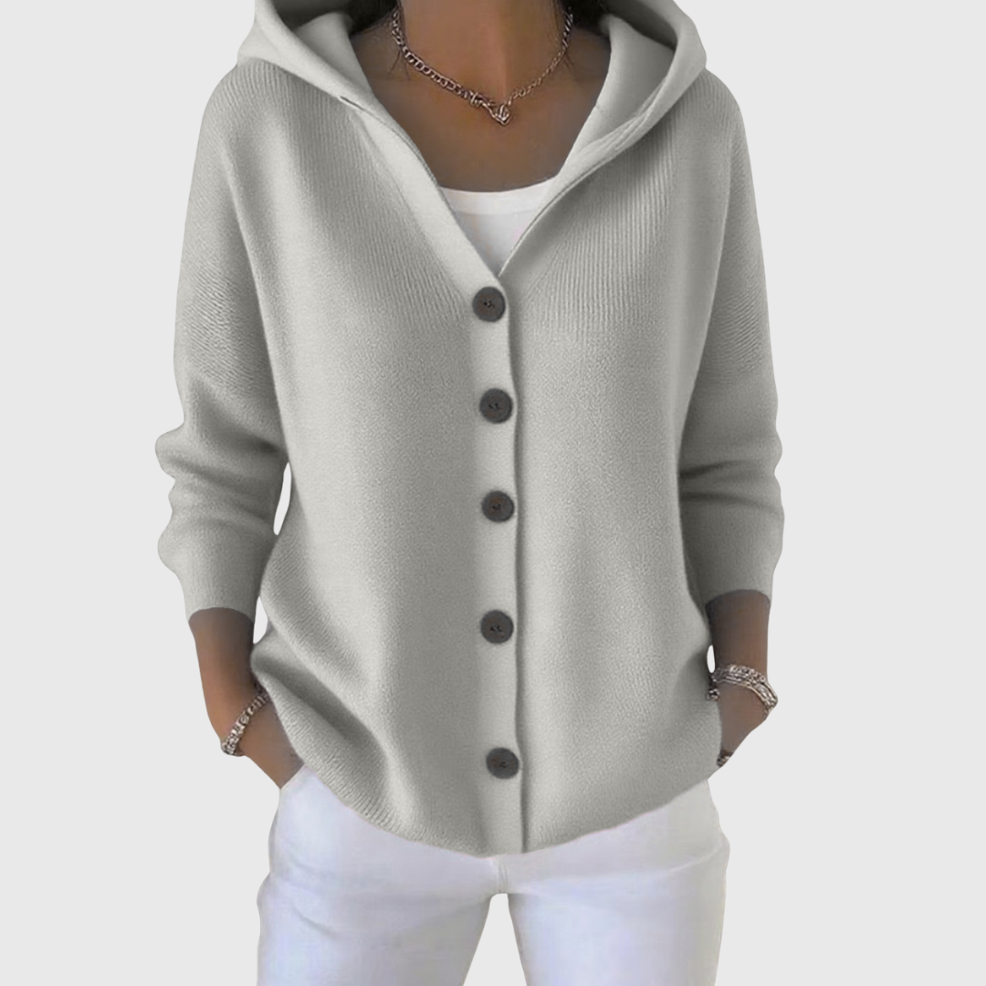Sofia | Stylish Hooded Cardigan