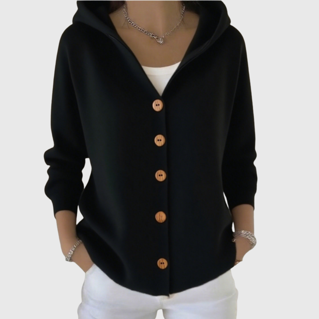 Sofia | Stylish Hooded Cardigan