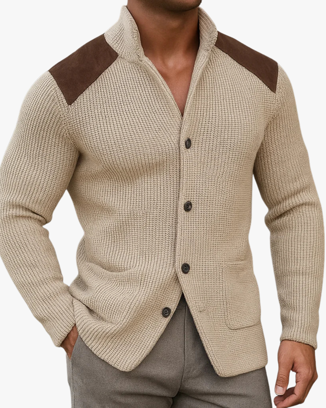 Larry Textured Knit Blazer
