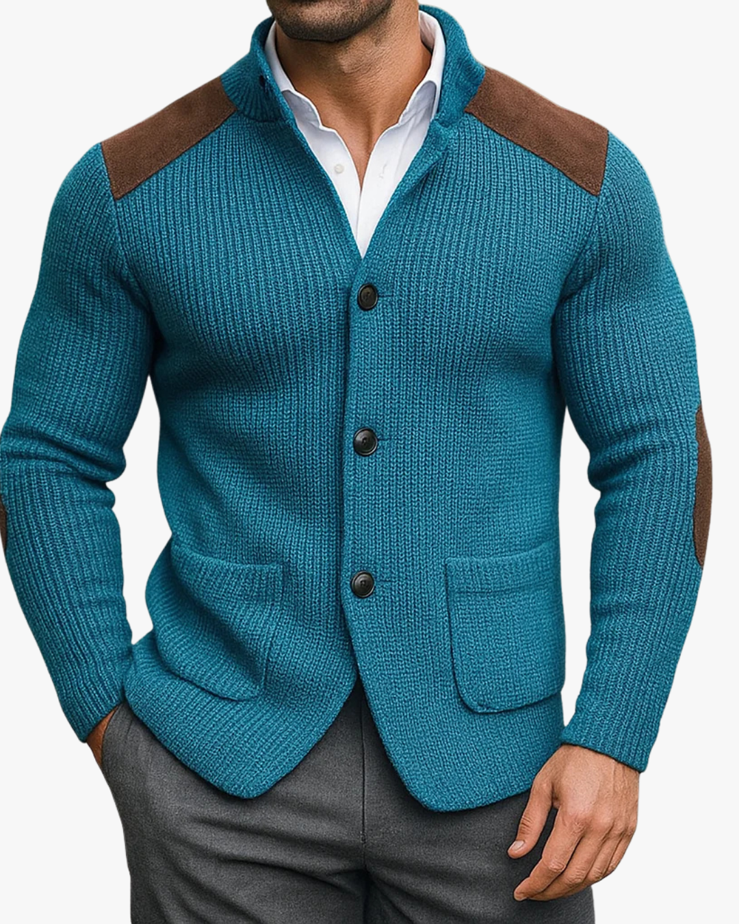 Larry Textured Knit Blazer