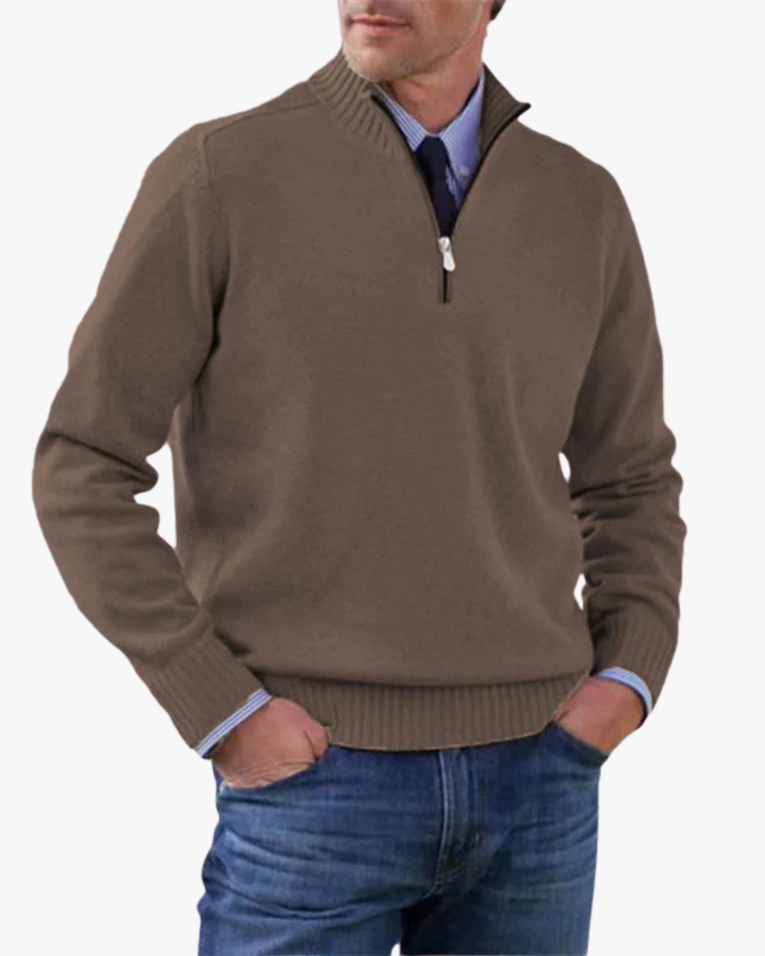 Oliver Half-Zip Sweater