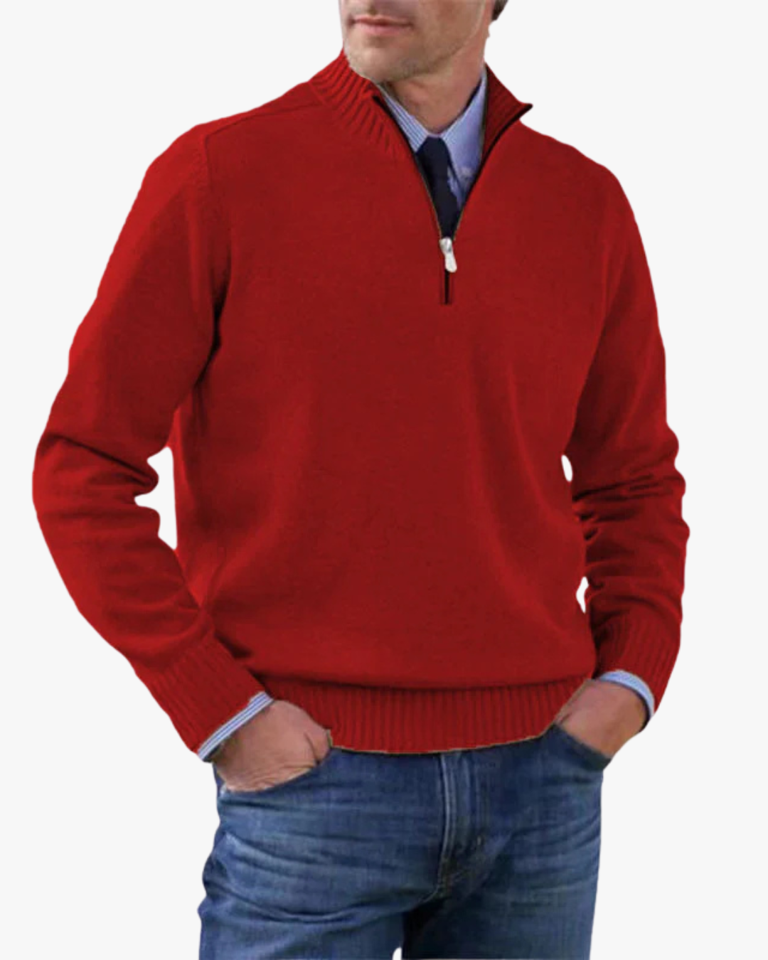 Oliver Half-Zip Sweater