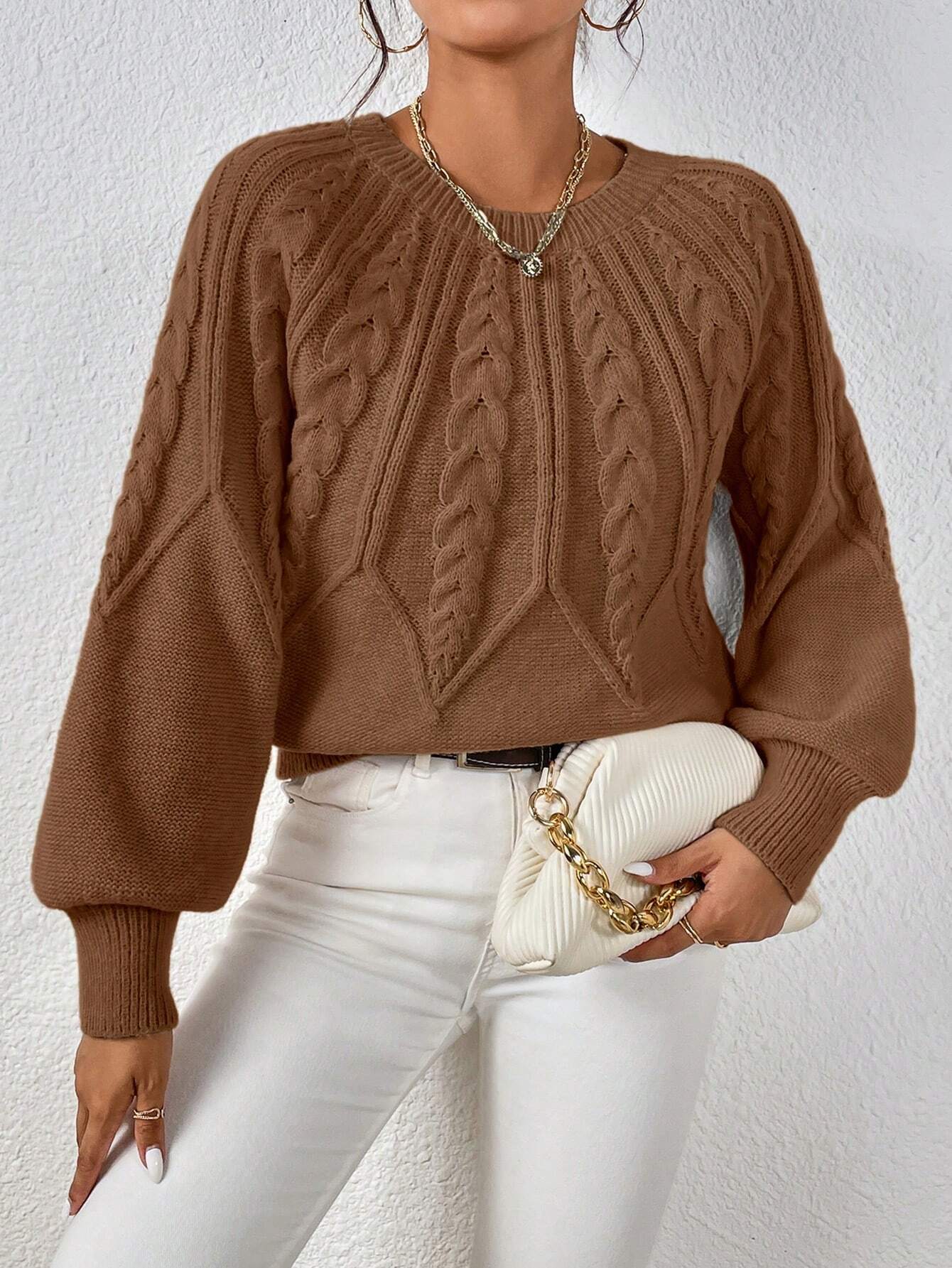 Liam | Cozy Cable Knit Sweater