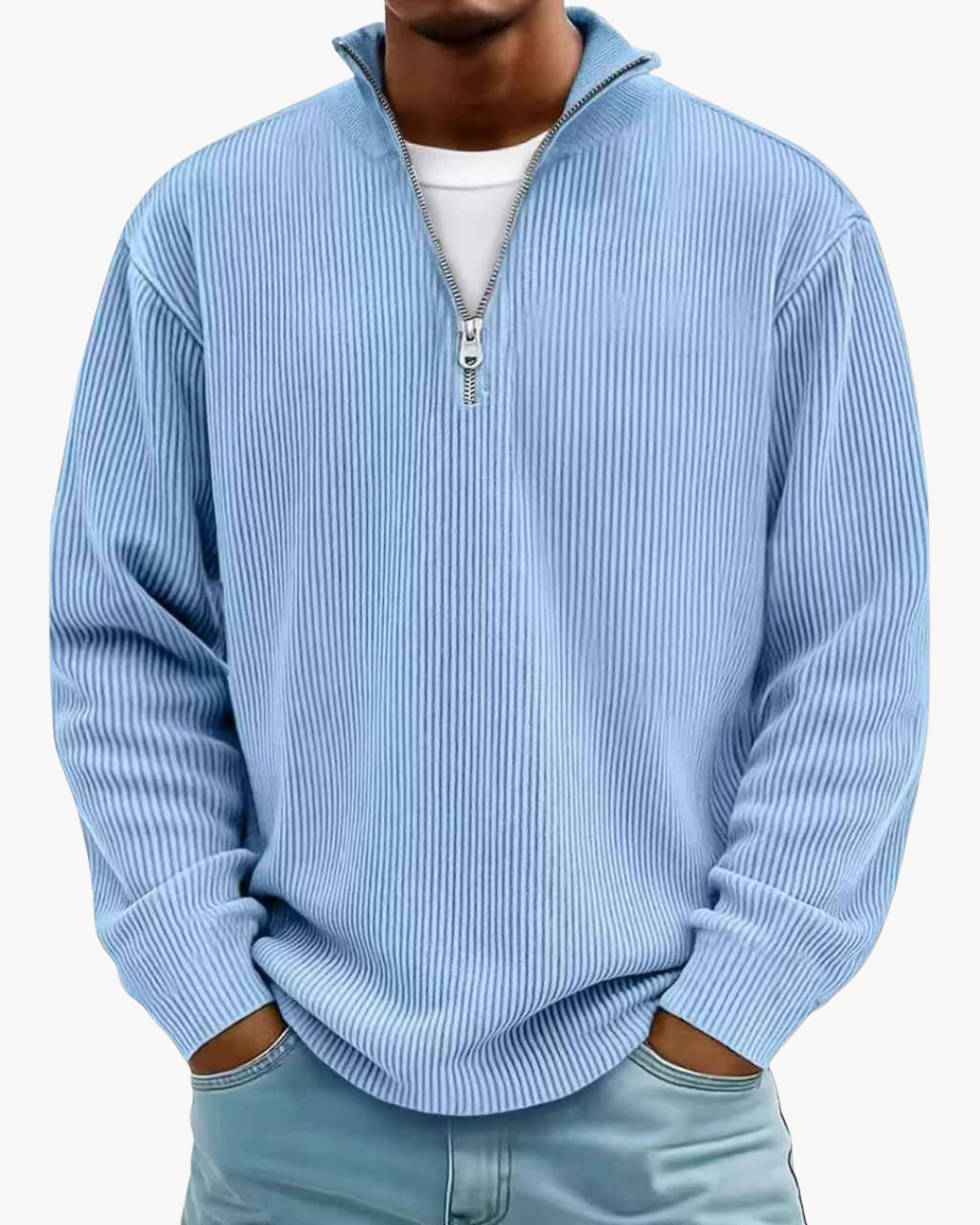 Jason - Trendy & Elegant Half-Zip Sweater