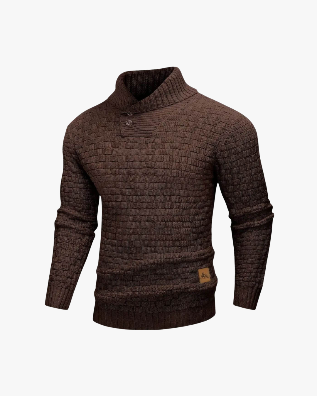 Danny Casual Waffle-Knit Sweater