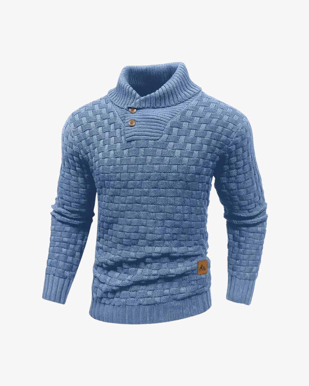 Danny Casual Waffle-Knit Sweater