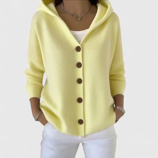 Sofia | Stylish Hooded Cardigan
