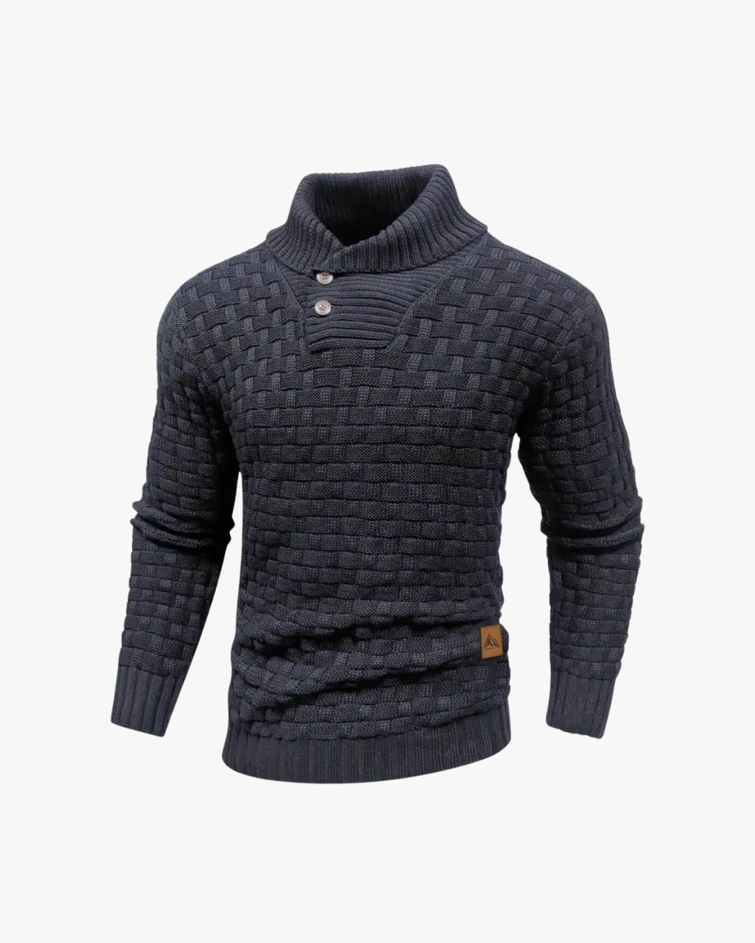Danny Casual Waffle-Knit Sweater