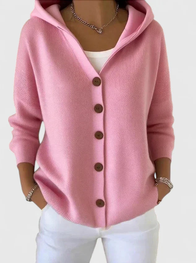 Sofia | Stylish Hooded Cardigan