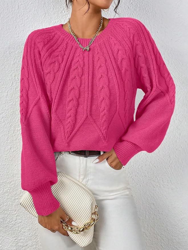 Liam | Cozy Cable Knit Sweater