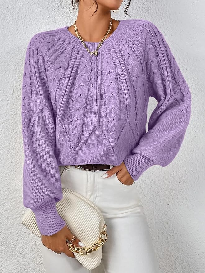 Liam | Cozy Cable Knit Sweater