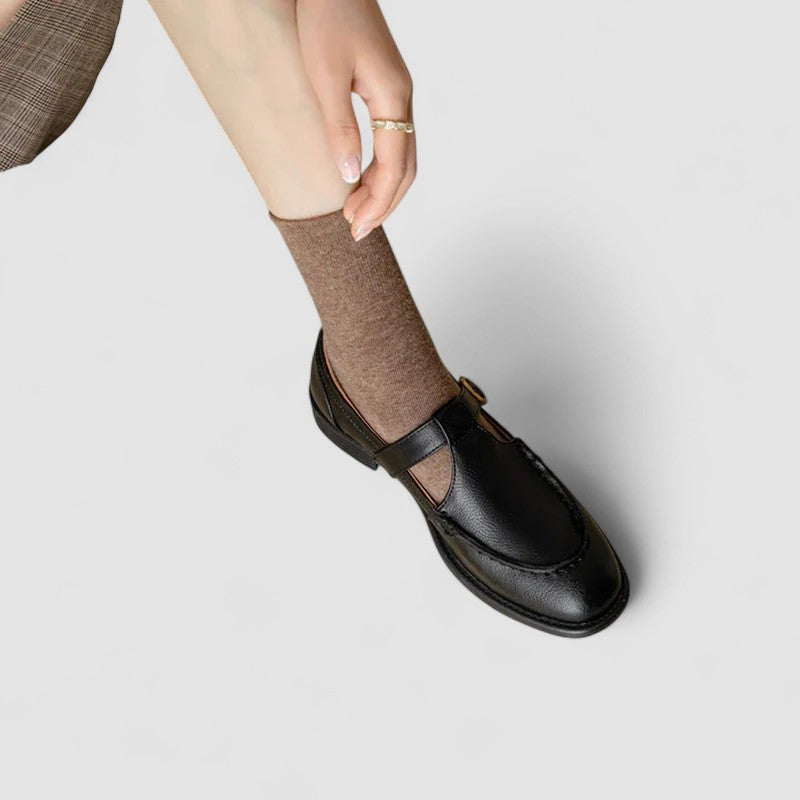 Averyβ’ β Orthopedic Square-Toe Mary Jane Shoes