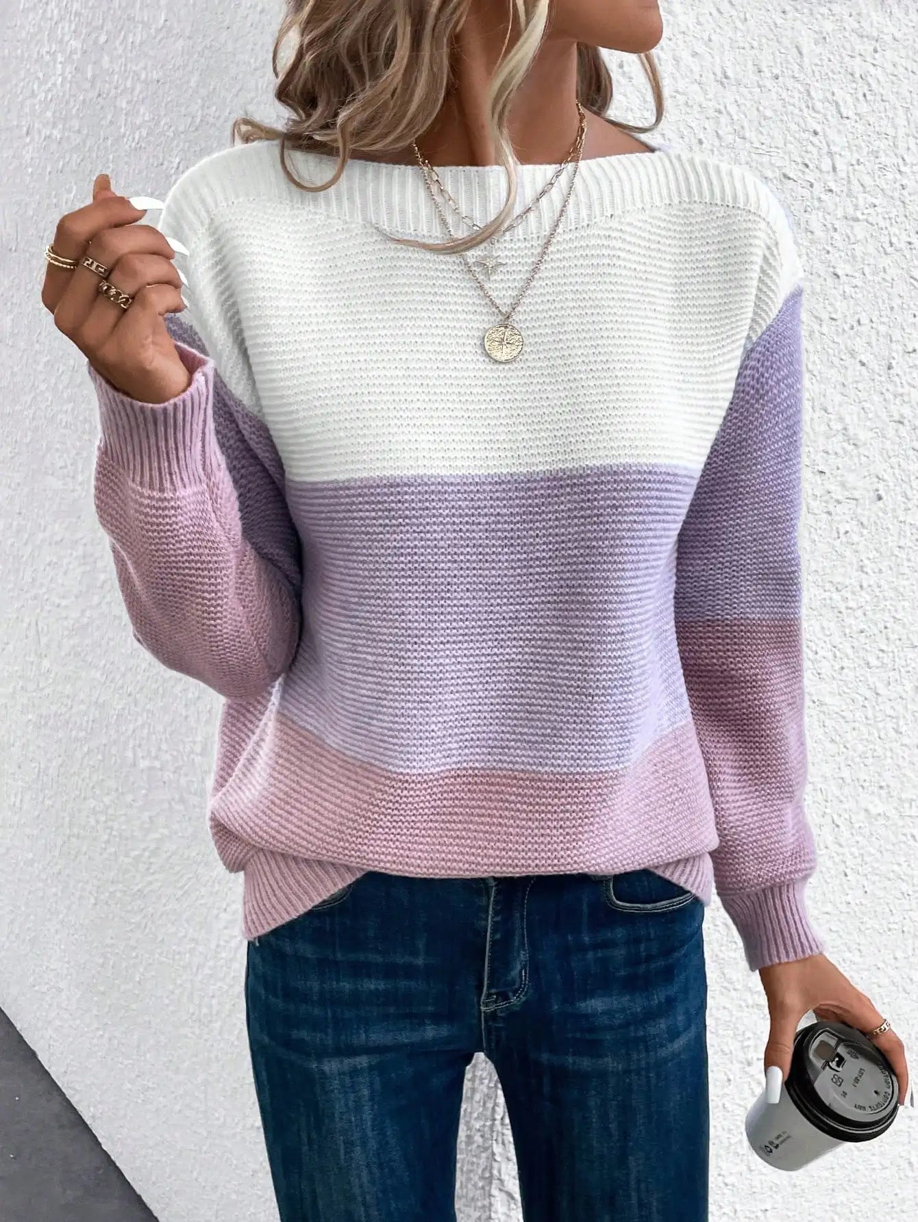 Sophie | Flattering Ombre Pullover
