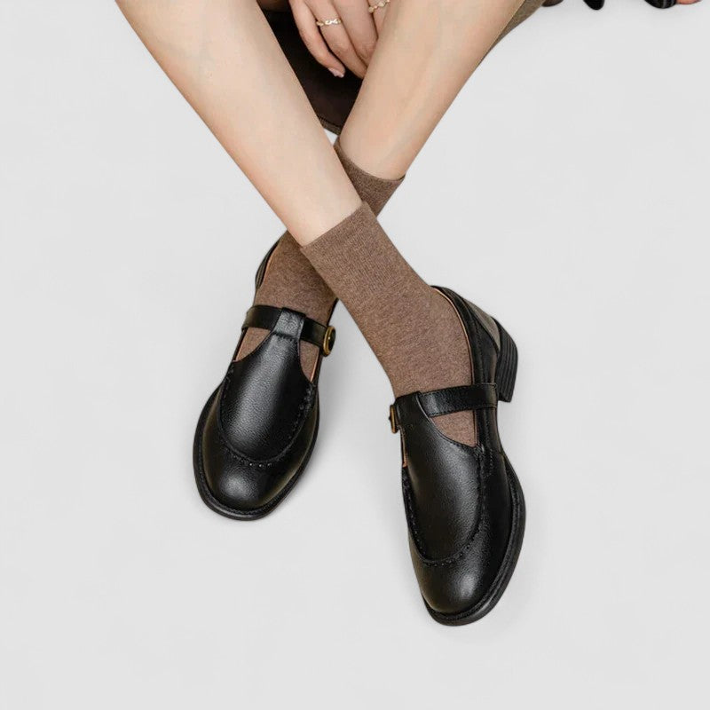 Averyβ’ β Orthopedic Square-Toe Mary Jane Shoes