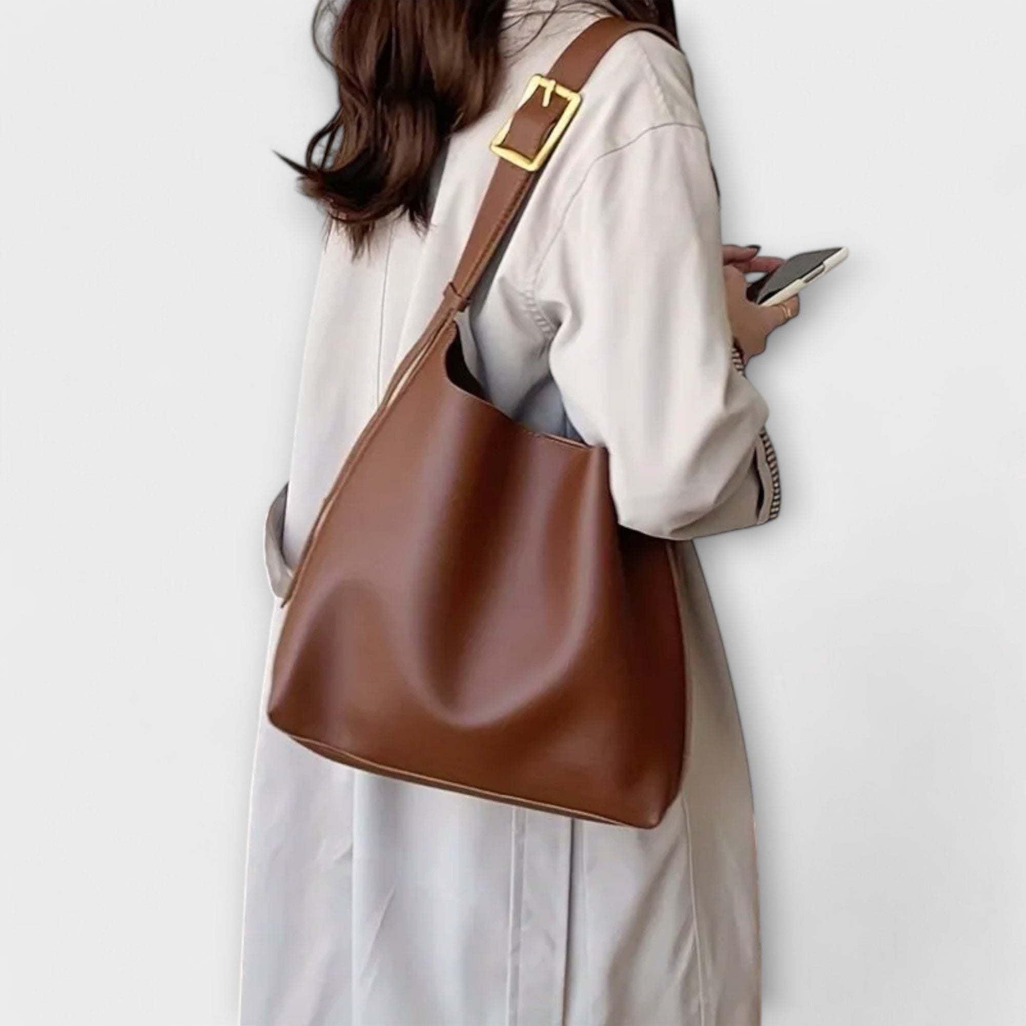 Calista β Elegant Leather Shoulder Bag
