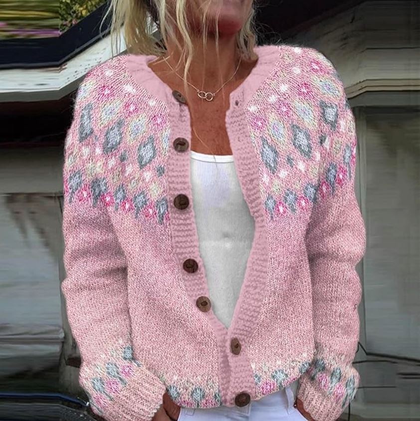 Mia | Soft Pink Cardigan