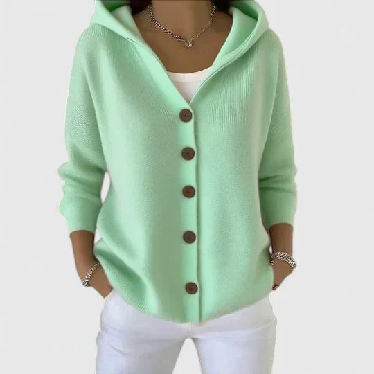 Sofia | Stylish Hooded Cardigan