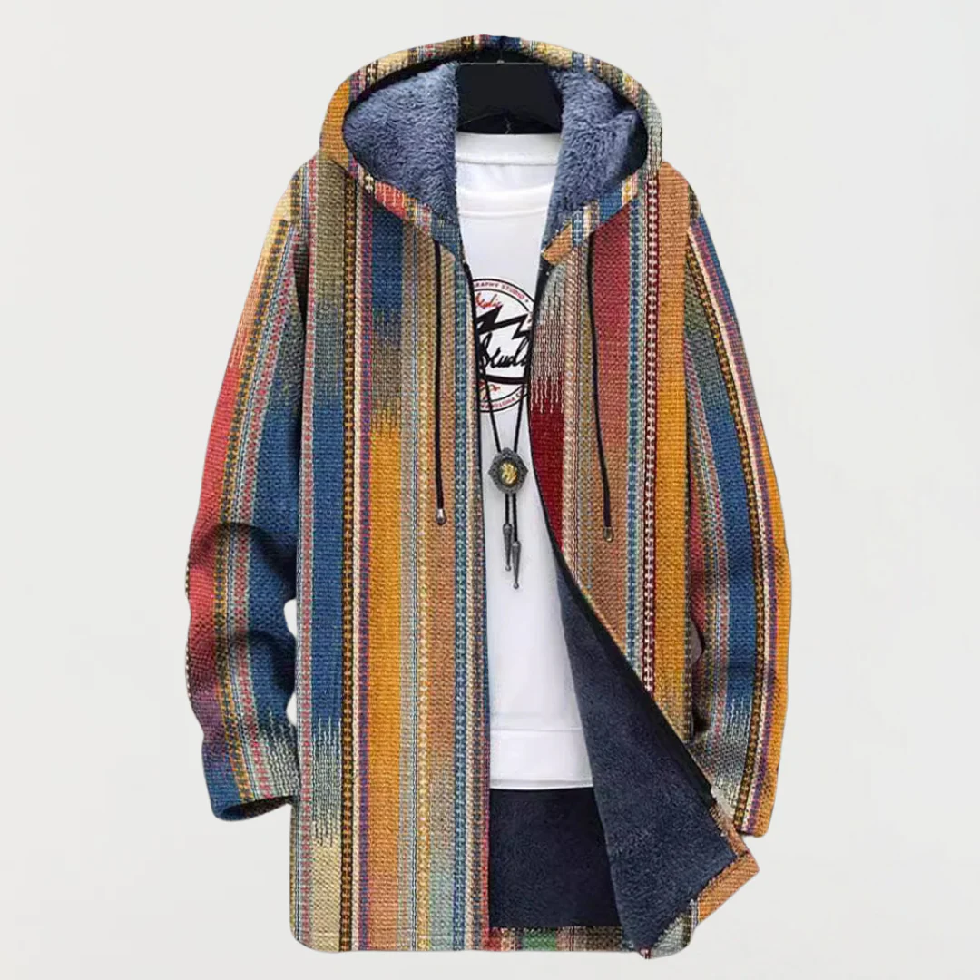 Everly | Artistic Hooded Cardigan