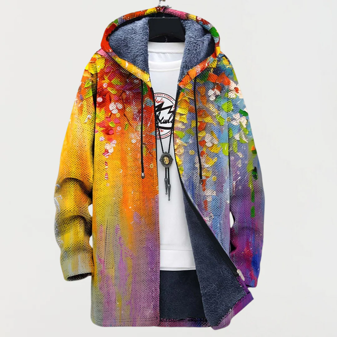 Adeline | Artistic Hooded Cardigan