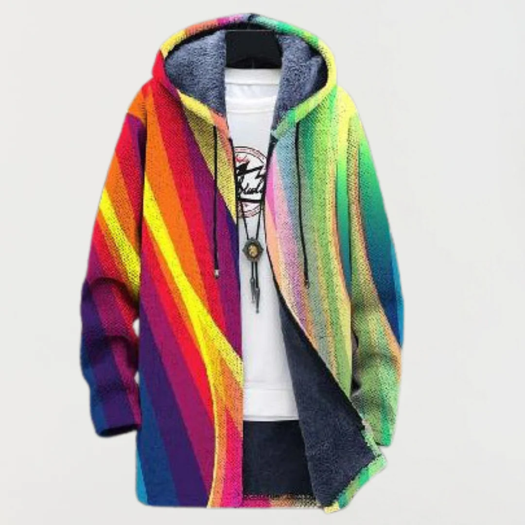 Remi | Artistic Hooded Cardigan