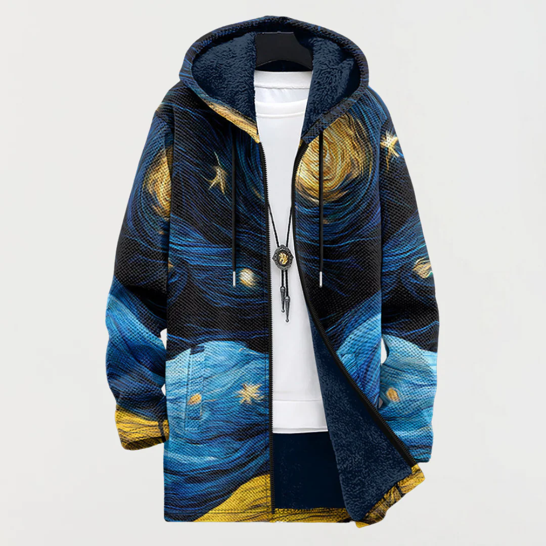Emery | Artistic Hooded Cardigan