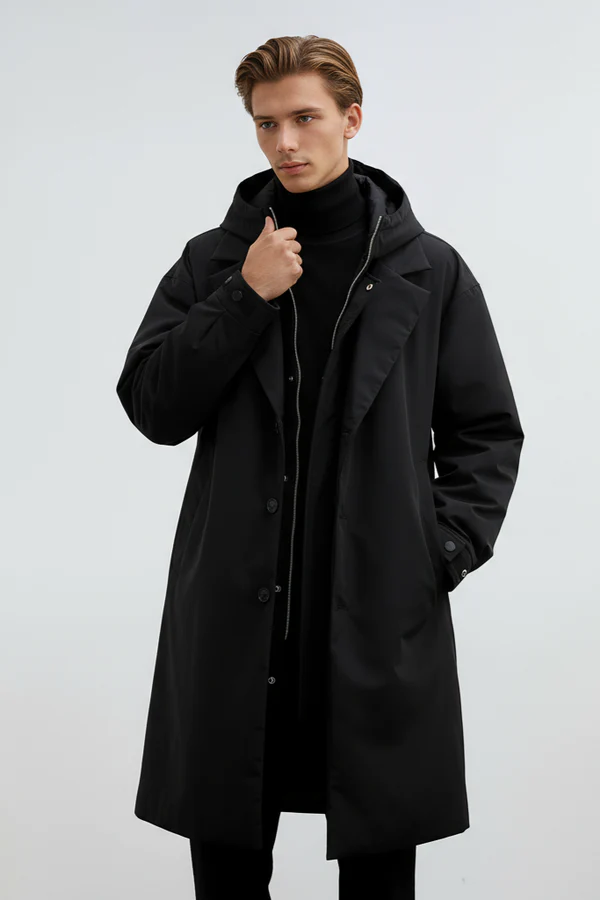 Kennington - Overcast Trench Coat