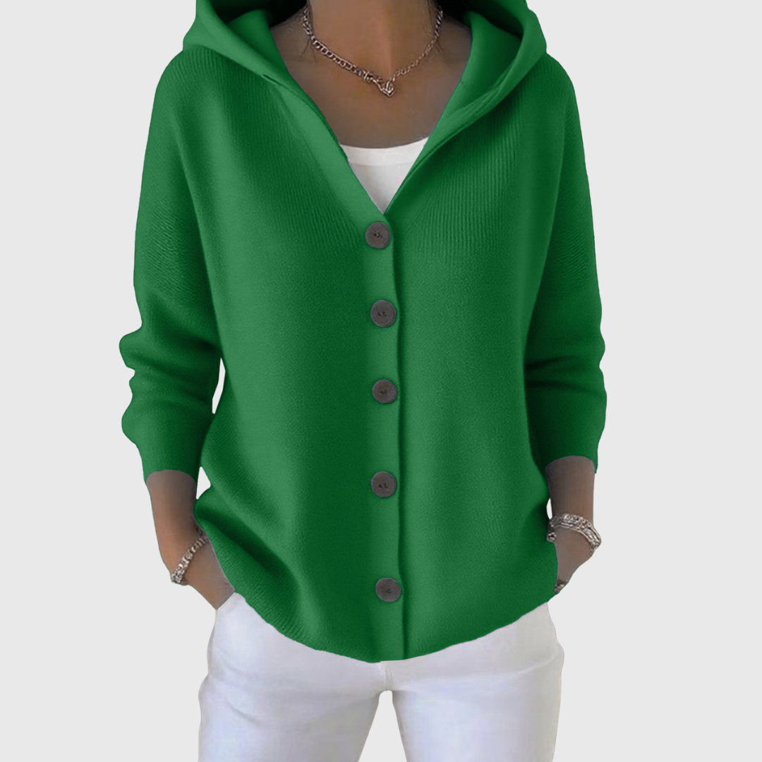 Sofia | Stylish Hooded Cardigan