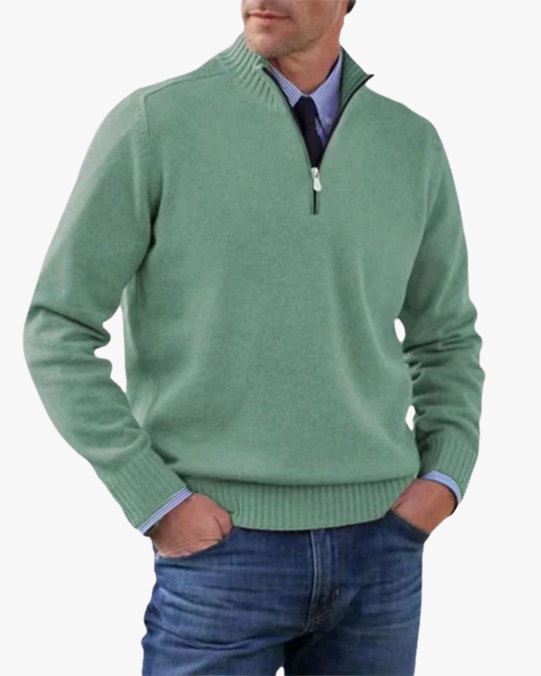 Oliver Half-Zip Sweater