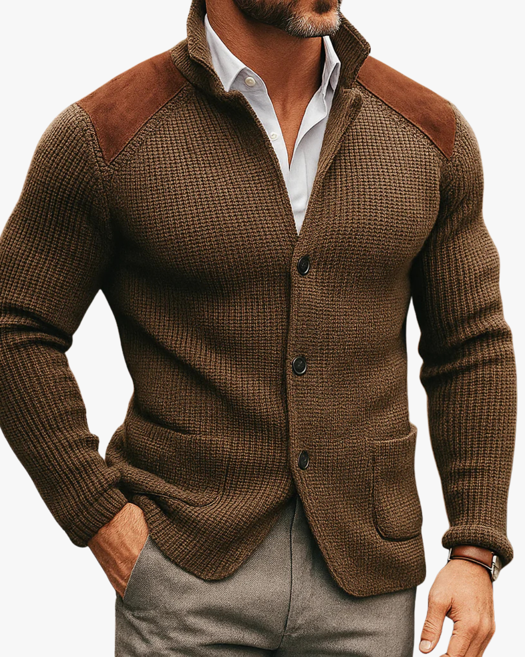 Larry Textured Knit Blazer