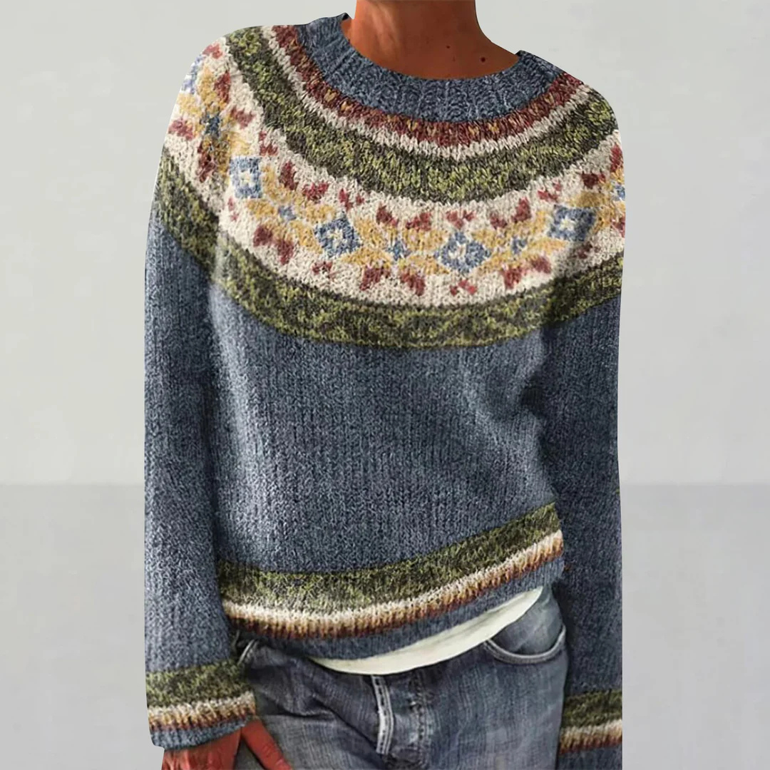 Amelia - Cozy Retro Sweater