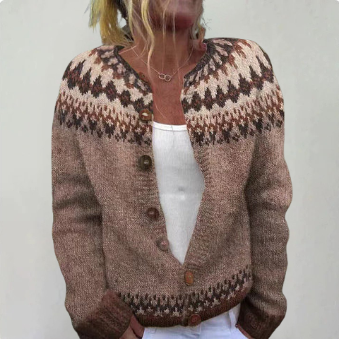 Ariana - Vintage Icelandic Cardigan