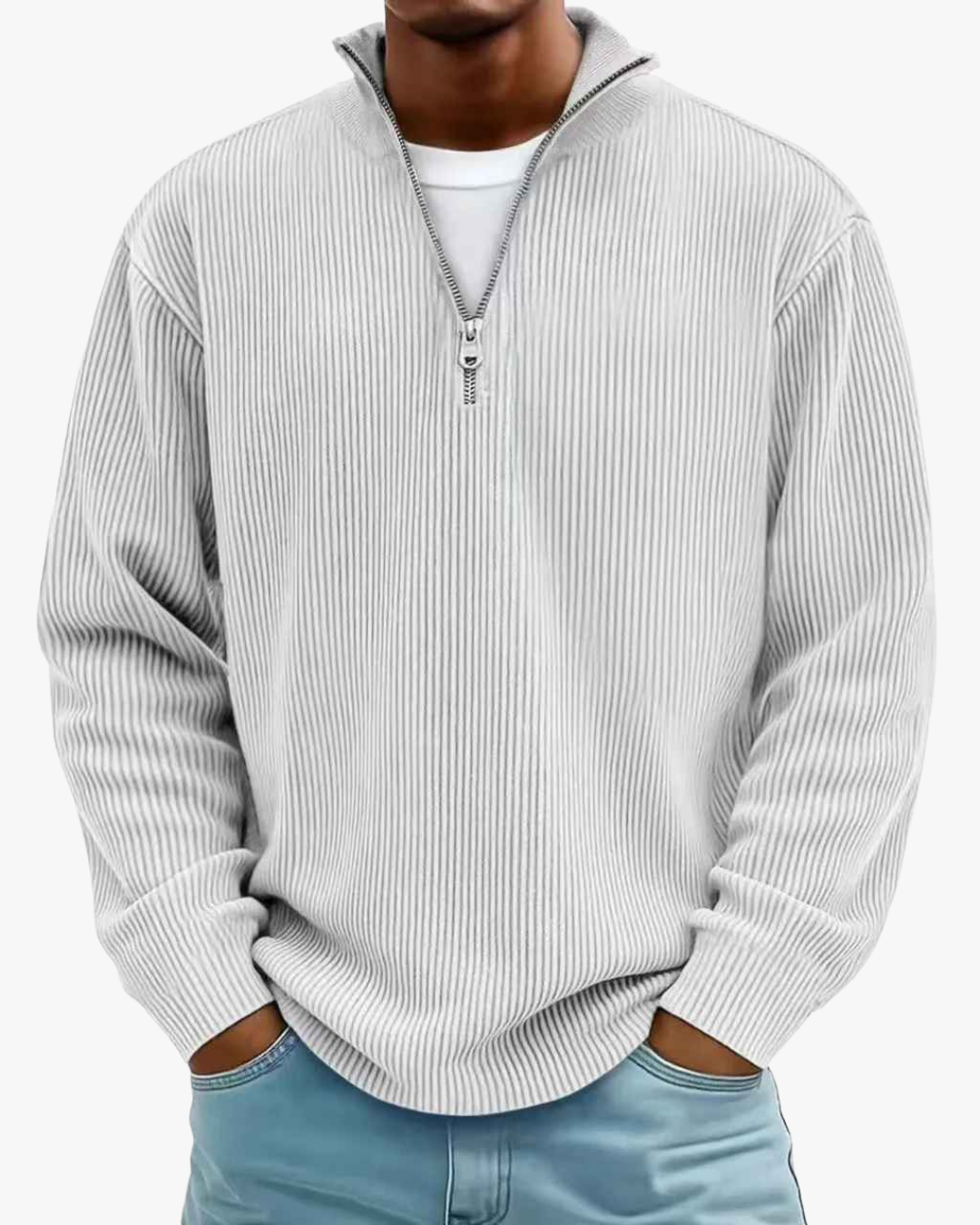 Jason - Trendy & Elegant Half-Zip Sweater