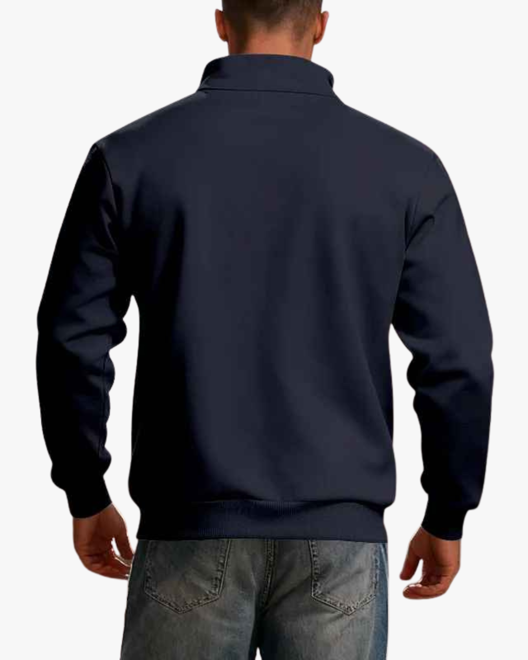 Maurice Pocket Quarter-Zip Sweater