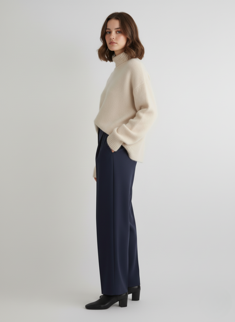 Isabella – High Cashmere Collar