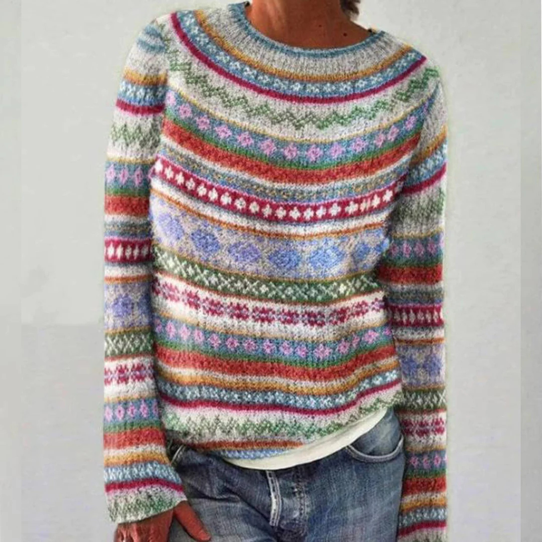 Amelia - Cozy Retro Sweater