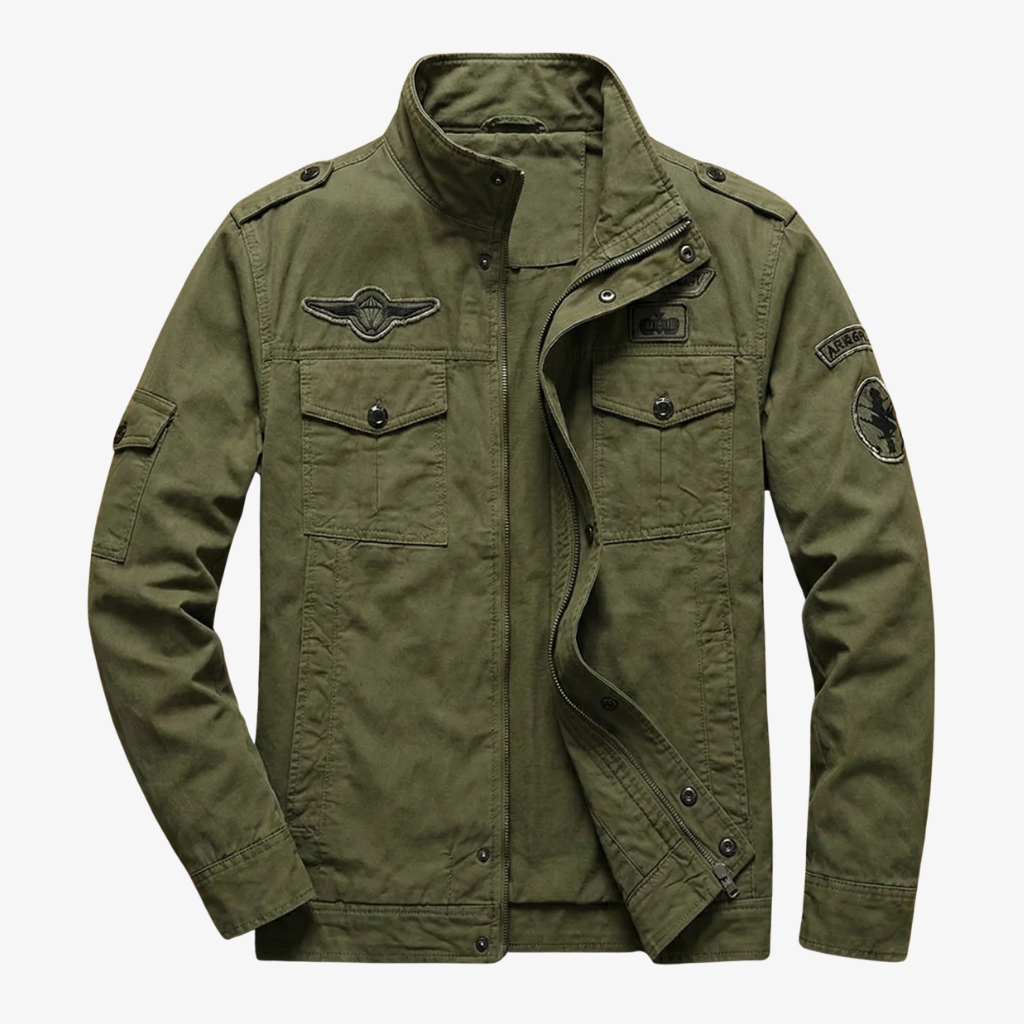 Matthew - Structured Military Jacket