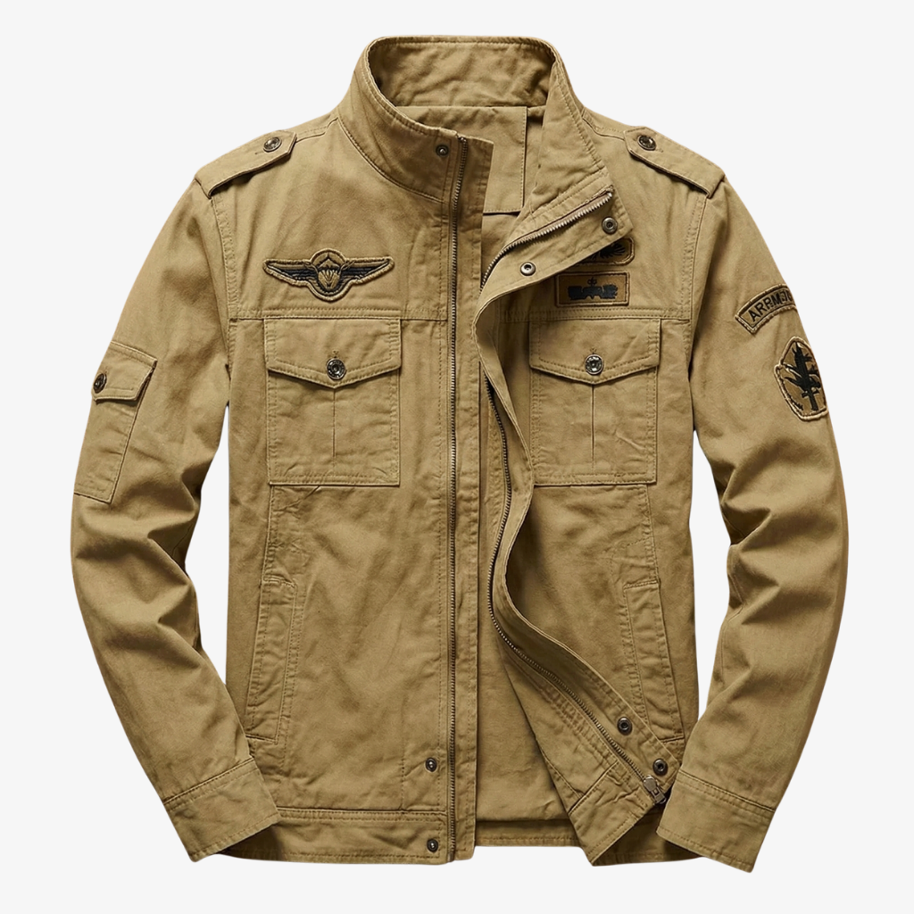 Matthew - Structured Military Jacket
