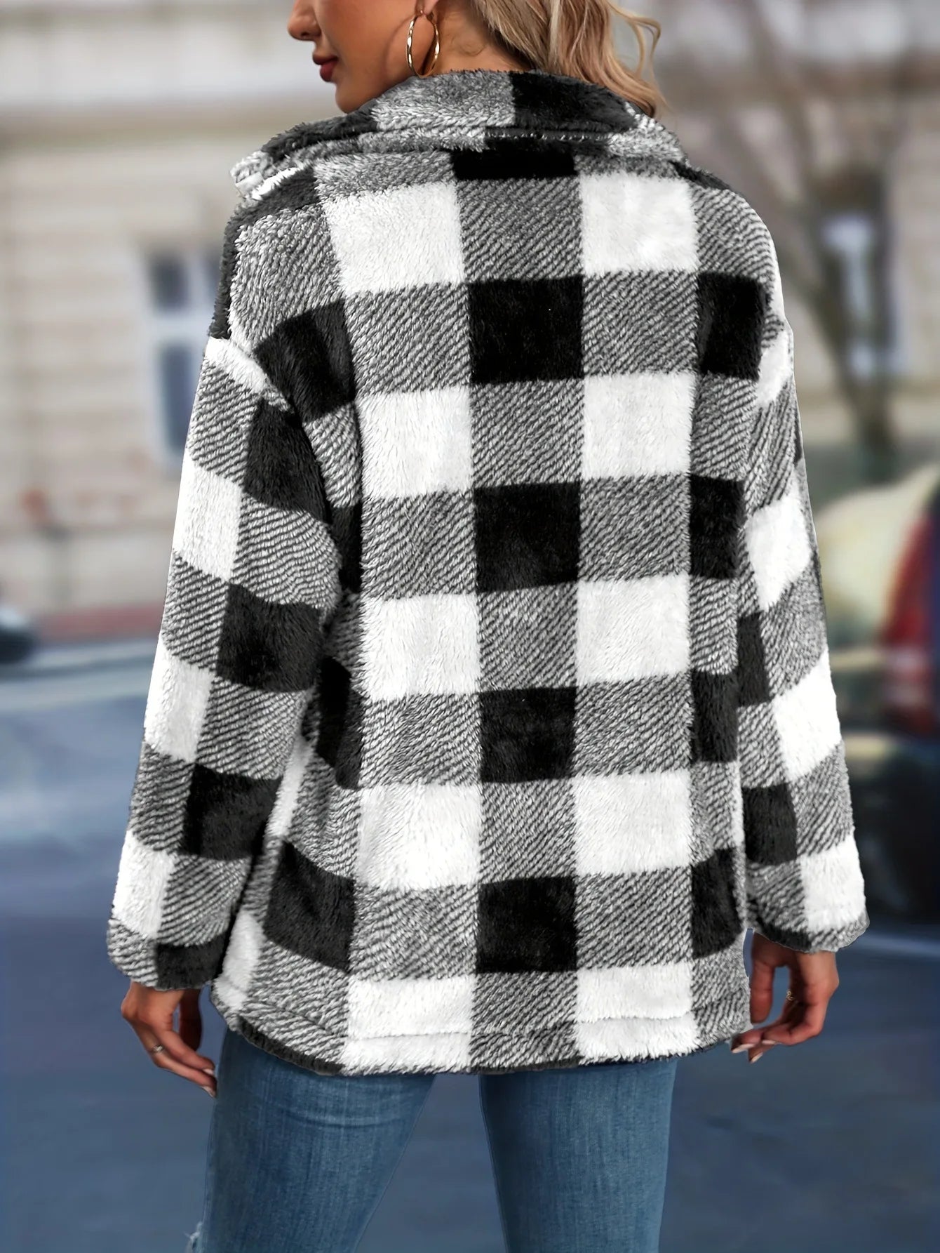 Hannah | Casual Checked Jacket