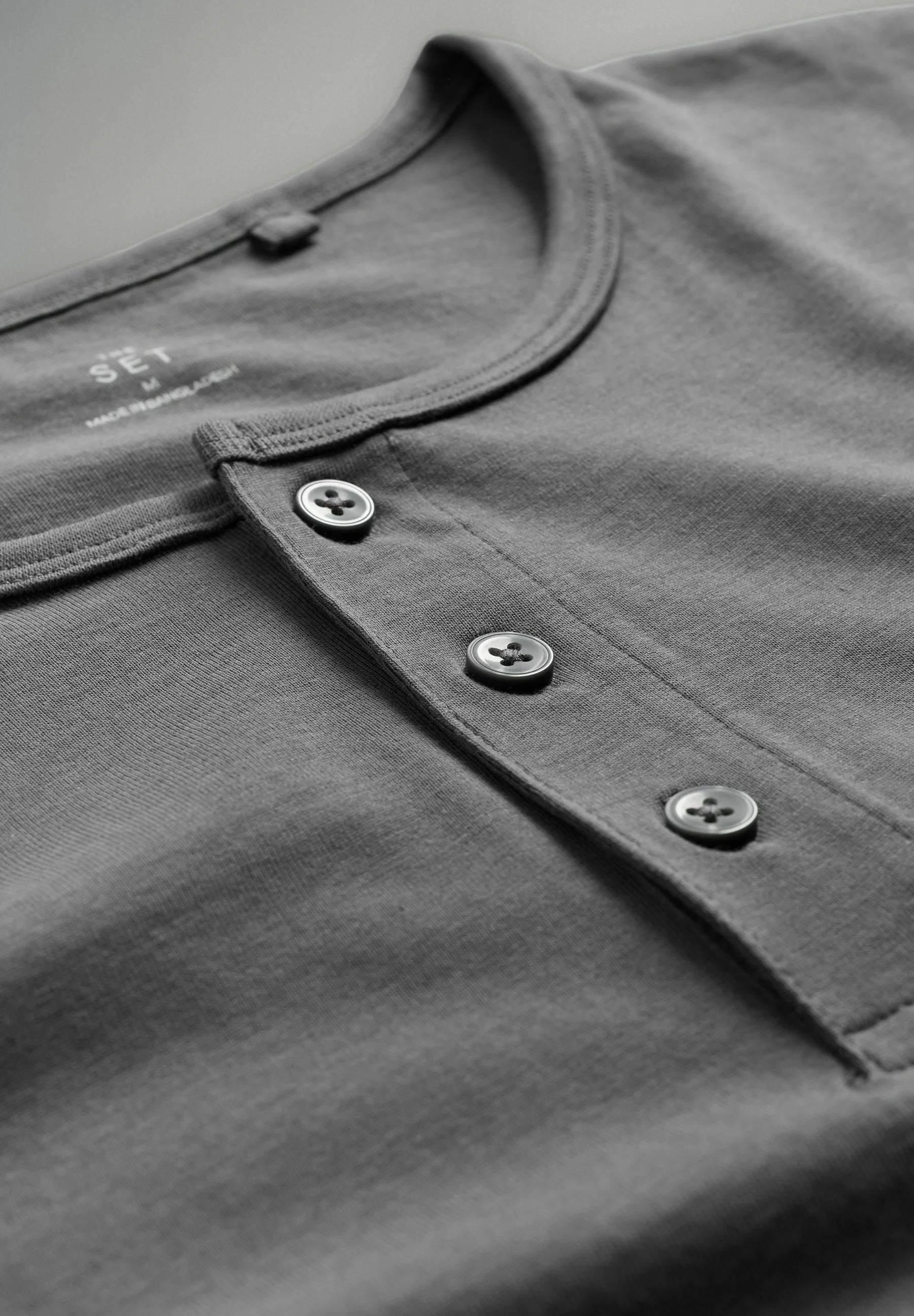 Justin - Henley Shirt/ 3 pack