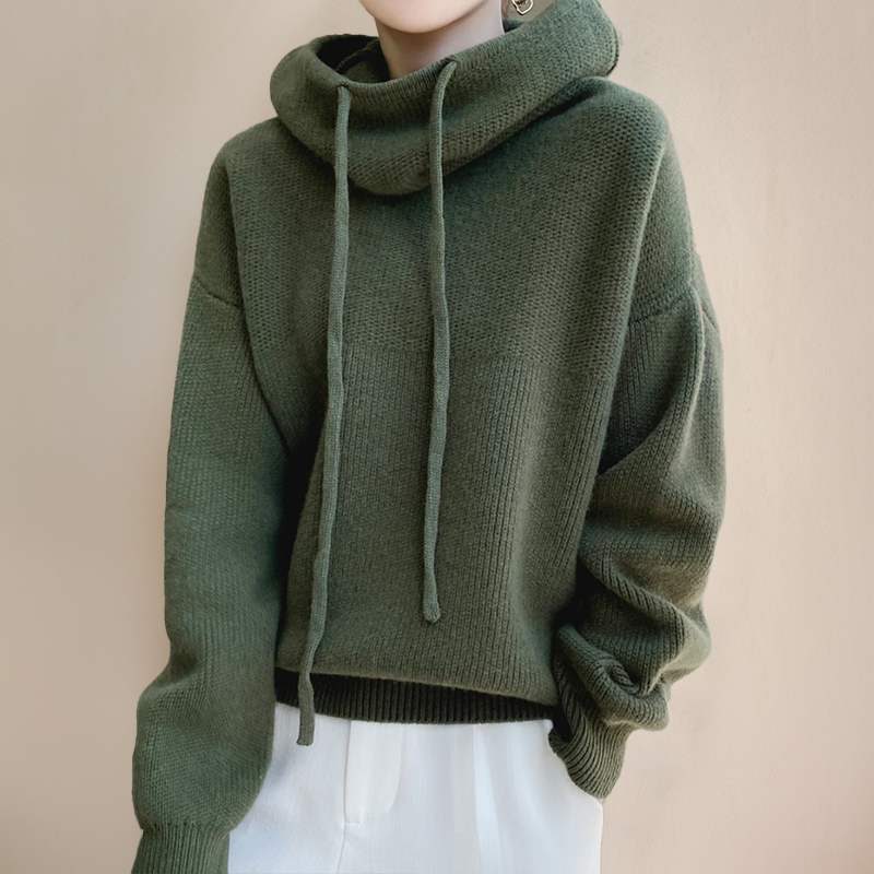 Clara | Elegant Merino Hoodie