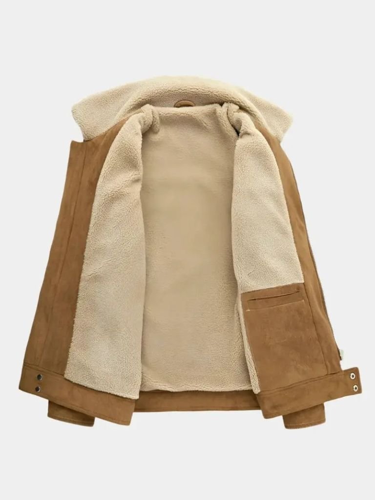 Logan - Essential Fleece Suede Jacket