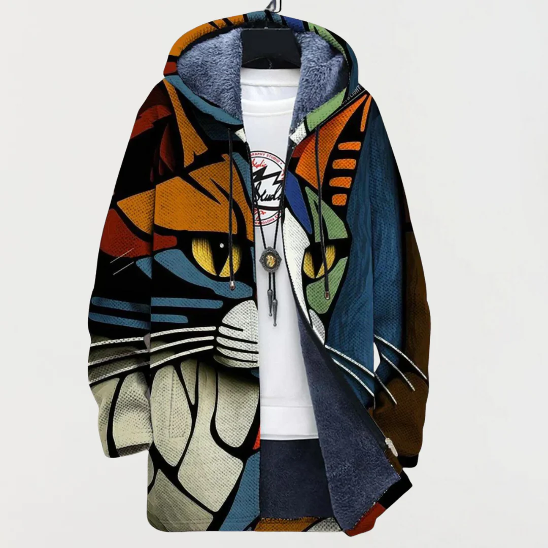 Laura | Artistic Hooded Jacket