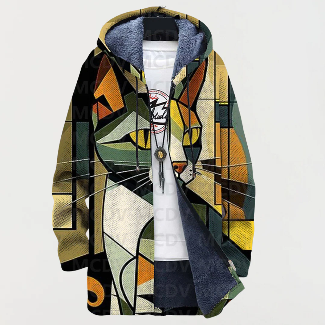 Jessica | Artistic Hooded Jacket