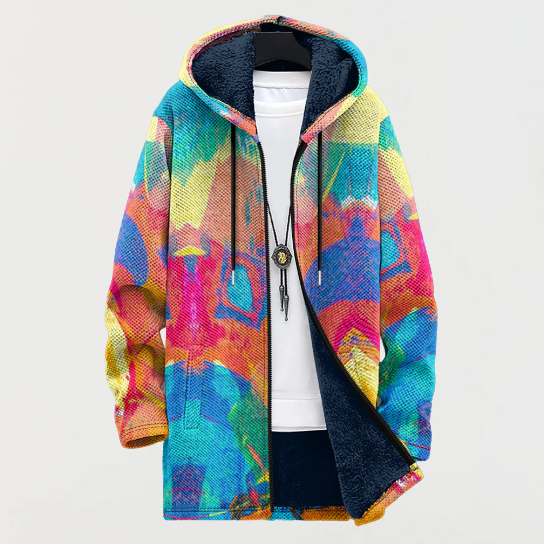 Arden | Artistic Hooded Cardigan