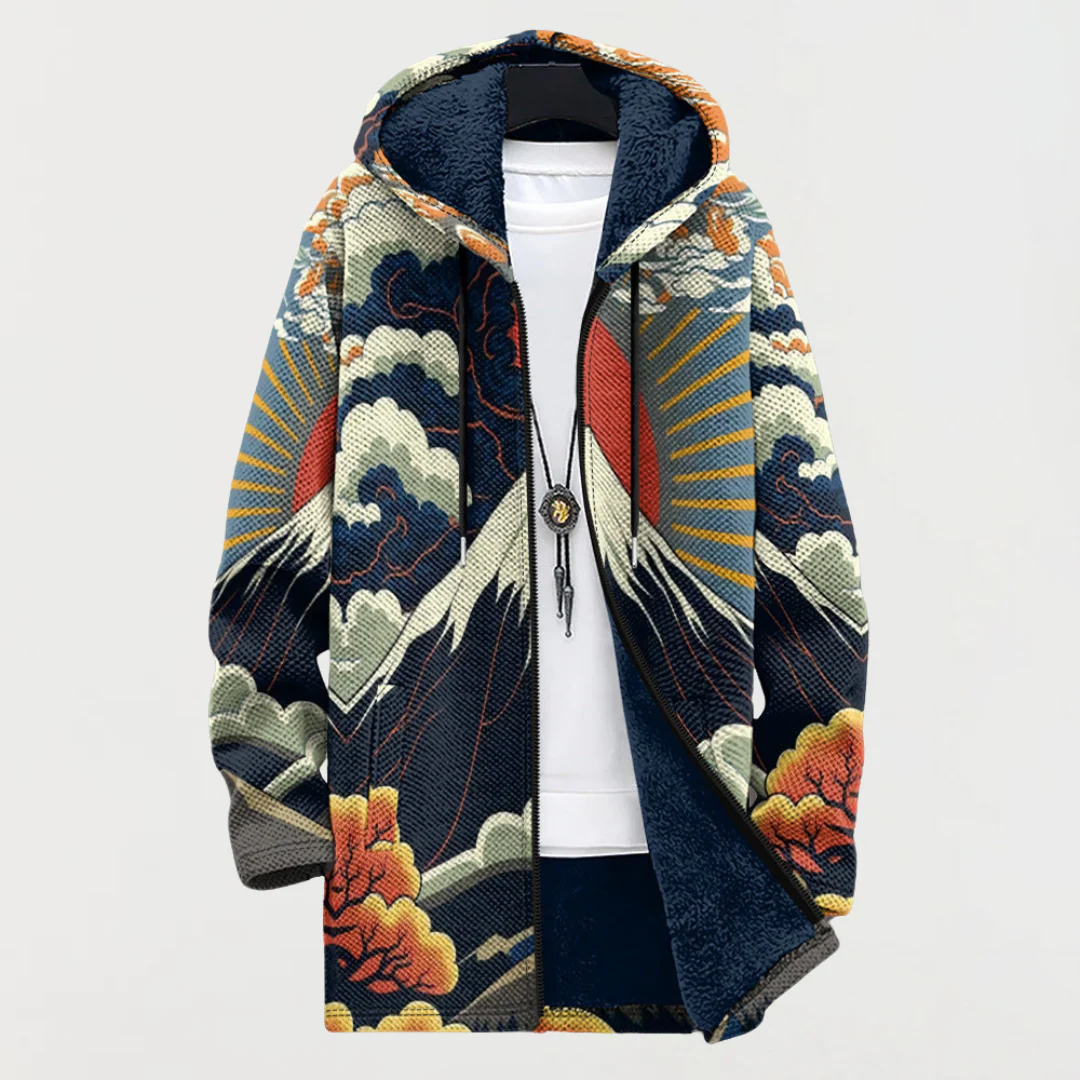 Catherine | Artistic Hooded Jacket