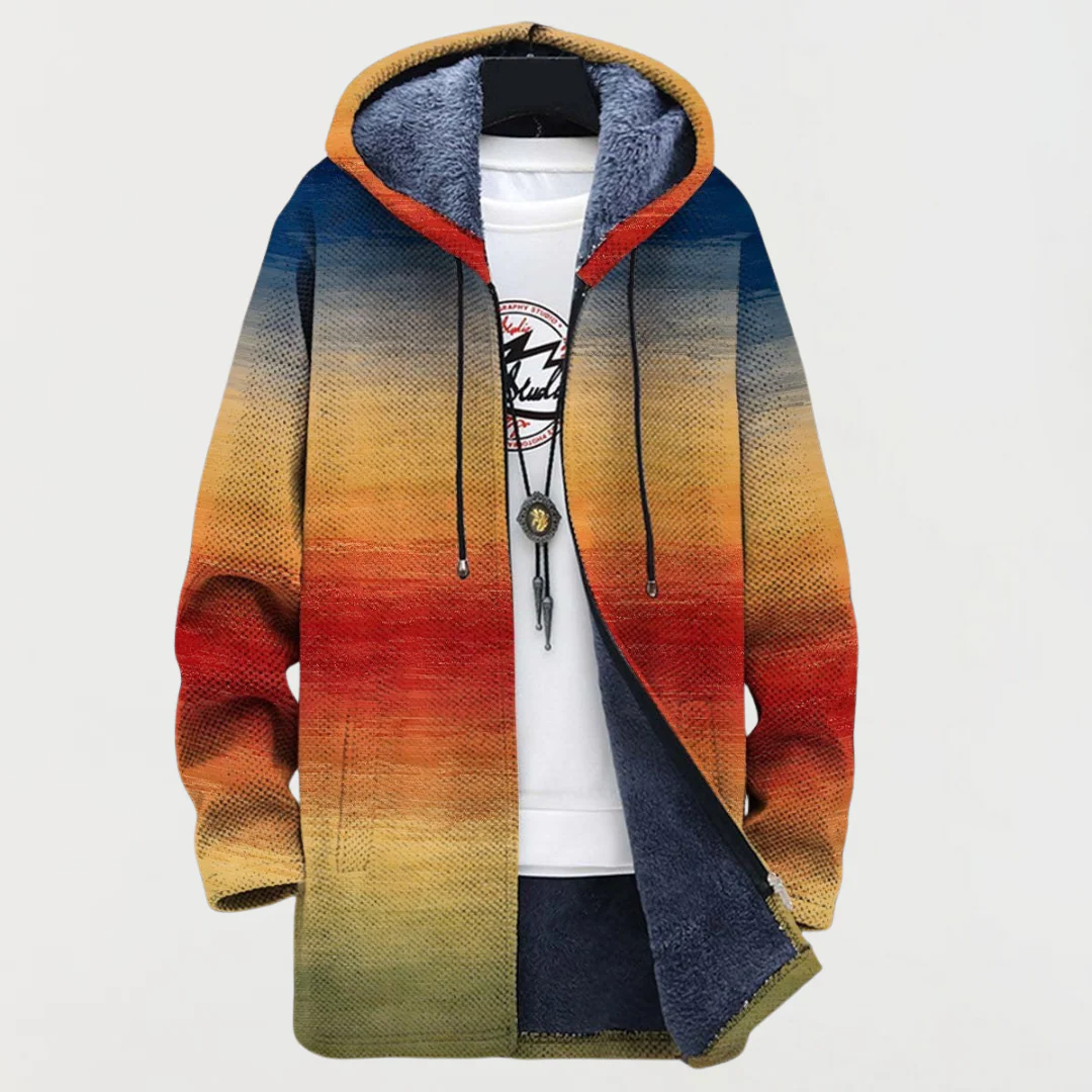 Sloane | Artistic Hooded Jacket