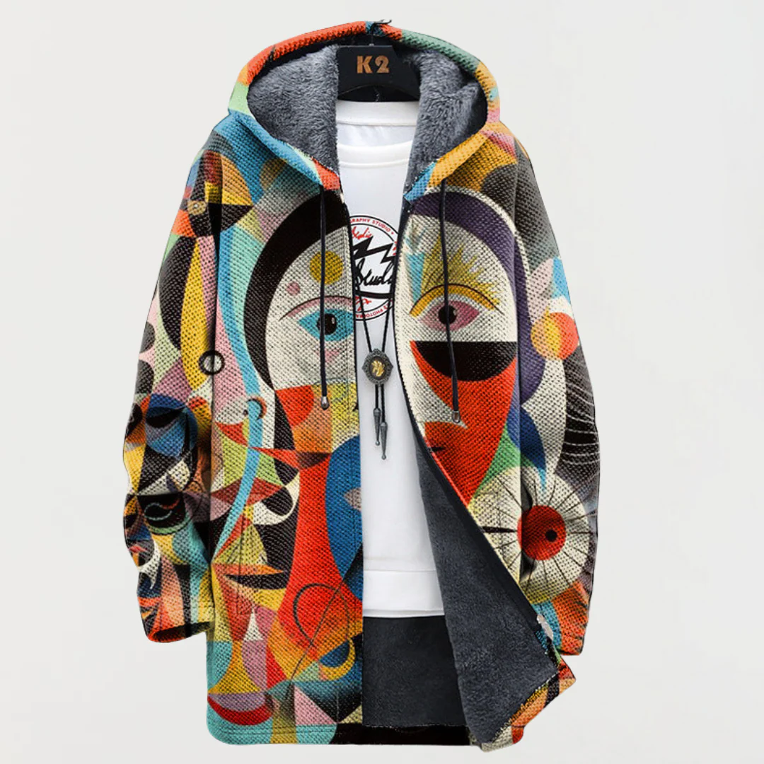 Lori | Artistic Hooded Jacket