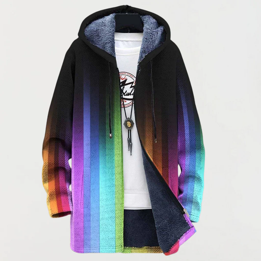 Cynthia | Vibrant Art Cardigan