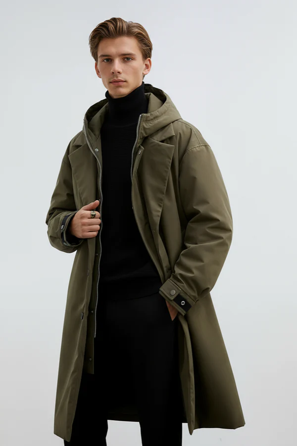 Kennington - Overcast Trench Coat